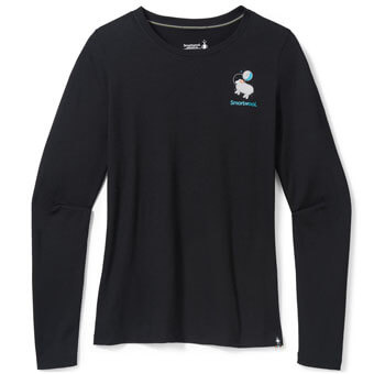 Koszulka wełniana damska SMARTWOOL ONE SMALL STEP FOR SHEEP GRAPHIC TEE