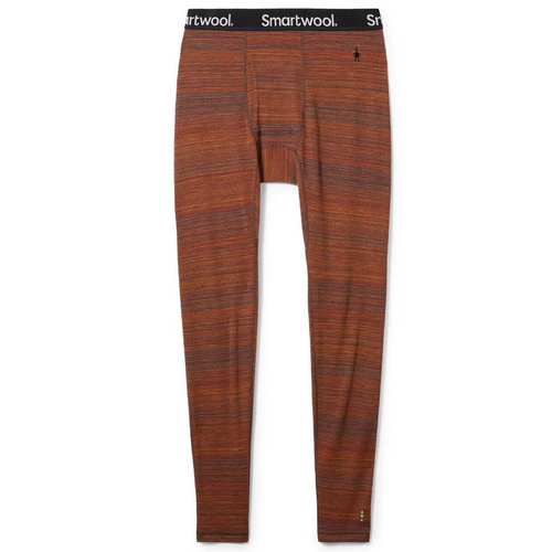 Getry wełniane męskie SMARTWOOL MERINO 250 BASELAYER PATTERN BOTTOM