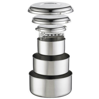 Zestaw naczyń turystycznych  MSR ALPINE 4 POT SET