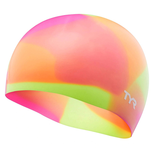 Czepek na basen dziecięcy TYR YOUTH SILICONE SWIM TIE DYE CAP
