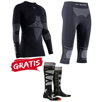 Zestaw / komplet bielizny termoaktywnej X-BIONIC ENERGIZER 4.0 + GRATIS