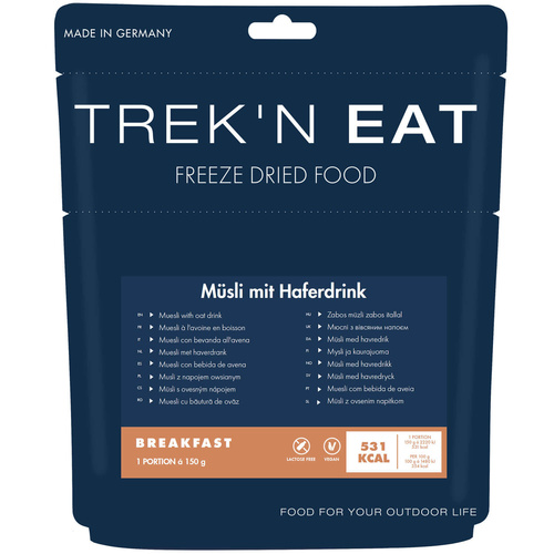 Musli z napojem owsianym TREK'N EAT