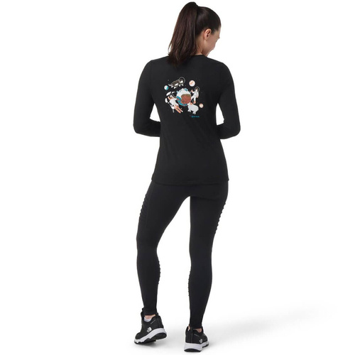 Koszulka wełniana damska SMARTWOOL ONE SMALL STEP FOR SHEEP GRAPHIC TEE