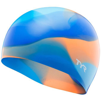Czepek na basen dziecięcy TYR YOUTH SILICONE SWIM TIE DYE CAP