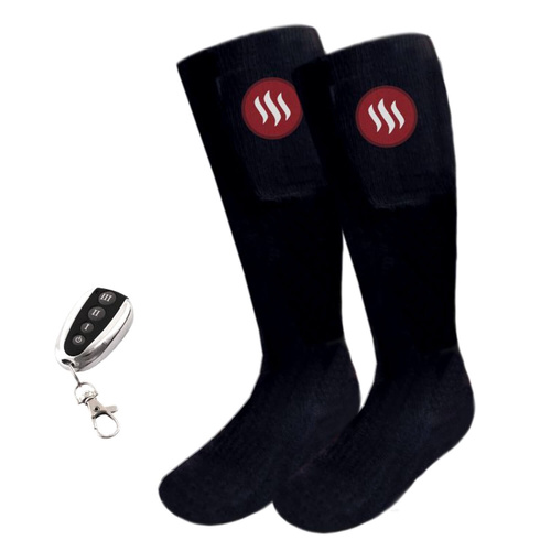 Skarpety narciarskie ogrzewane GLOVII HEATED SOCKS z pilotem i baterią