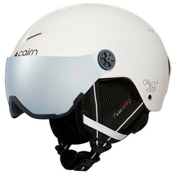 Kask narciarski dziecięcy CAIRN ORBIT VISOR J z szybą cat.3