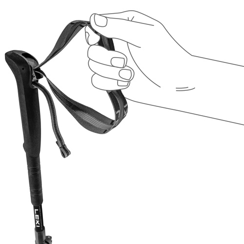 Kije trekkingowe LEKI SKYTERA FX CARBON SL COMPACT | 100 - 120 cm