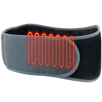 Ogrzewany pas uniwersalny z wejściem USB GLOVII HEATED BELT