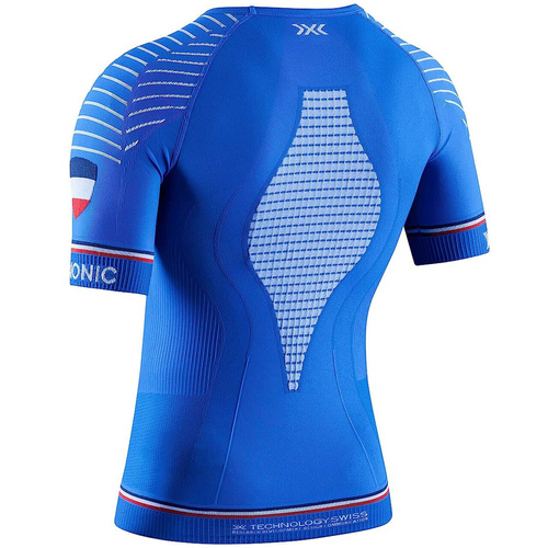Koszulka X-BIONIC INVENT 4.0 SHIRT PATRIOT - Francja
