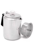 Kawiarka turystyczna ze stali GSI OUTDOORS GLACIER STAINLESS 9 CUP PERC | 1,3L