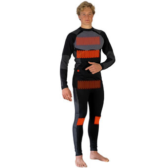 Ogrzewany zestaw bielizny termoaktywnej GLOVII