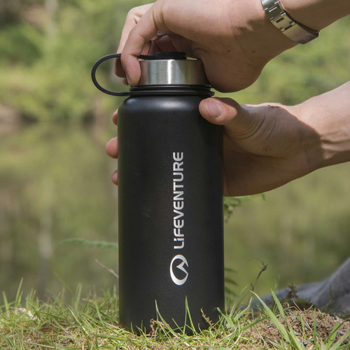 Butelka termiczna ze stali LIFEVENTURE STAINLESS STEEL FLASK 1000 ml