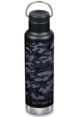 Butelka termiczna ze stali nierdzewnej KLEAN KANTEEN CLASSIC INSULATED Black Camo | 592 ml