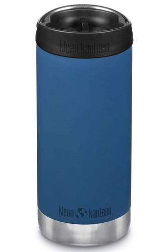 Butelka termiczna ze stali KLEAN KANTEEN TKWIDE INSULATED COFFEE TUMBLER Real Teal | 350 ml - 592 ml