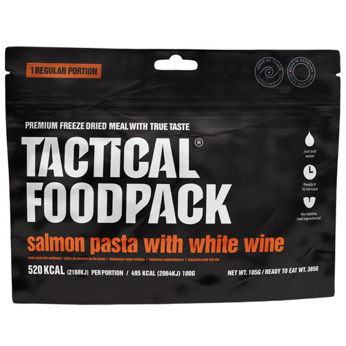 Makaron z łososiem i białym winem TACTICAL FOODPACK