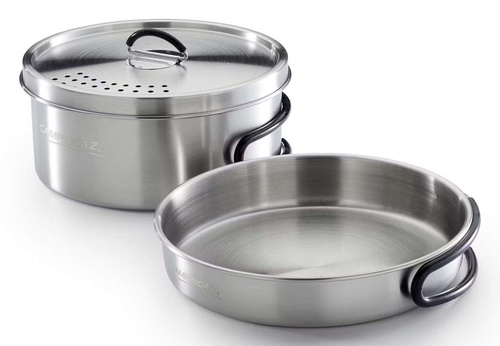 Zestaw naczyń turystycznych CAMPINGAZ STAINLESS STEEL TREKKING KIT