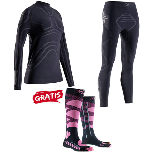 Zestaw / komplet bielizny damskiej X-BIONIC HEATLOOP + SKARPETY GRATIS