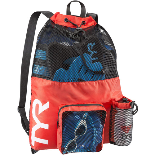 Plecak na sprzęt do pływania / treningu TYR BIG MESH MUMMY BACKPACK 40L