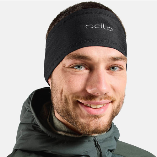 Opaska na głowę ODLO POLYKNIT WARM REFLECTIVE HEADBAND