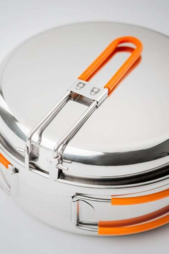 Zestaw turystyczny GSI OUTDOOR GLACIER STAINLESS 1 PERSON MESS KIT