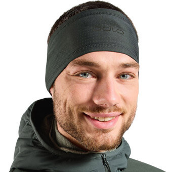 Opaska na głowę ODLO POLYKNIT WARM REFLECTIVE HEADBAND