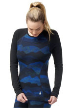 Koszulka wełniana damska SMARTWOOL CLASSIC THERMAL MERINO PATTERN