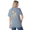 Koszulka wełniana unisex SMARTWOOL NATURE'S VIBES GRAPHIC TEE | Slim Fit