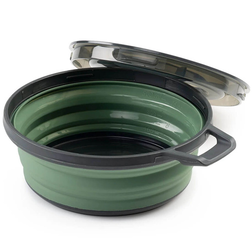 Miska składana z pokrywką GSI OUTDOORS ESCAPE COLLAPSIBLE BOWL + LID | 650 ml