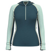 Koszulka wełniana z kapturem damska SMARTWOOL CLASSIC THERMAL MERINO 1/2 ZIP HOODIE