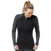 Koszulka wełniana damska SMARTWOOL CLASSIC THERMAL MERINO PATTERN 1/4 ZIP