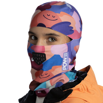 Kominiarka dziecięca BUFF THERMONET HINGED BALACLAVA
