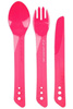 Sztućce turystyczne LIFEVENTURE ELLIPSE CAMPING CUTLERY