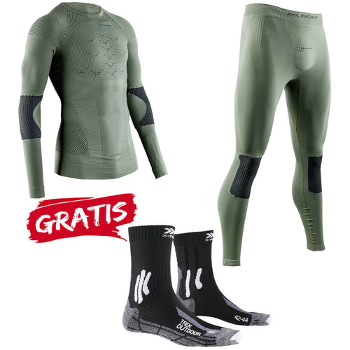 Zestaw / komplet bielizny termoaktywnej X-BIONIC X-PLORER ENERGIZER 4.0 + GRATIS