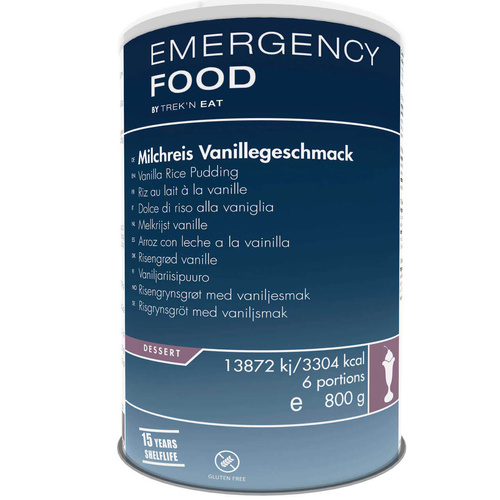 Legumina ryżowa waniliowa TREK'N EAT EMERGENCY FOOD | 6 porcji