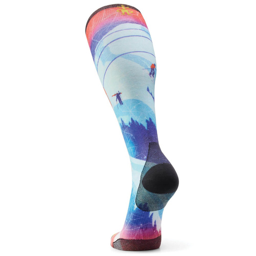 Skarpety narciarskie wełniane SMARTWOOL SKI DAY PRINT | Zero Cushion