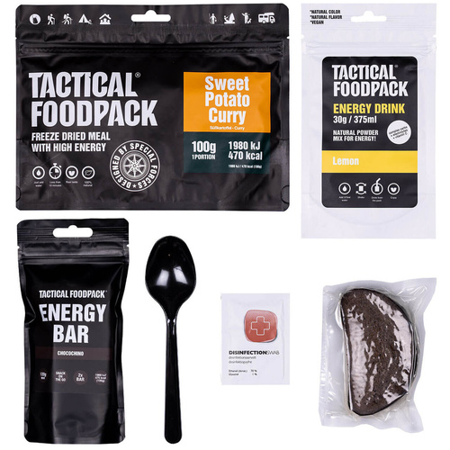 Racja żywnościowa jednodniowa wegetariańska TACTICAL FOODPACK RATION VEGAN | 352g