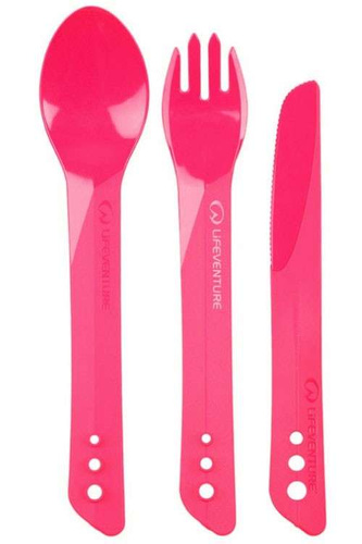Sztućce turystyczne LIFEVENTURE ELLIPSE CAMPING CUTLERY