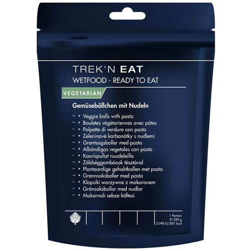 Klopsiki warzywne z makaronem TREK'N EAT | Ready To Eat