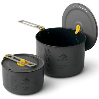 Zestaw garnków turystycznych SEA TO SUMMIT FRONTIER ULTRALIGHT TWO POT SET | 2 elementy