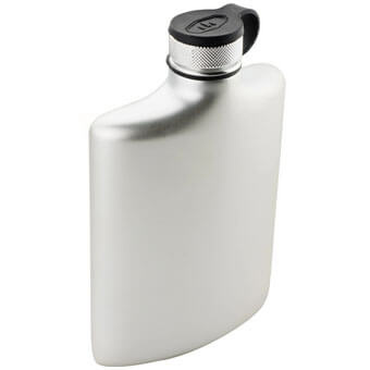 Piersiówka ze stali GSI OUTDOORS HIP FLASK | 240 ml