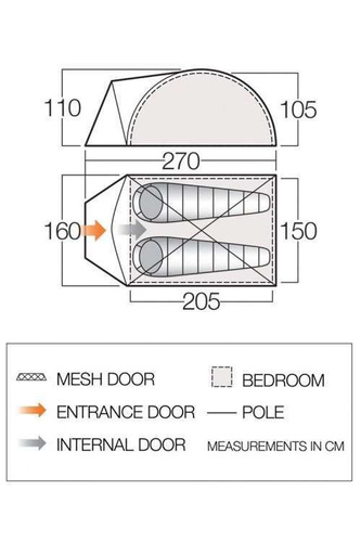 Namiot VANGO ALPHA 250