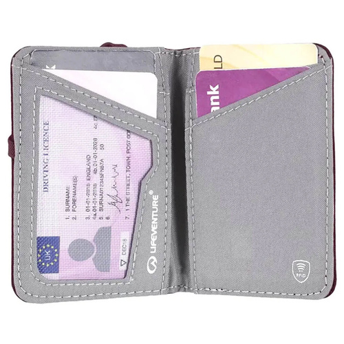 Portfel z ochroną RFID LIFEVENTURE RECYCLED RFID CARD WALLET