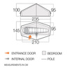 Namiot VANGO F10 SERIES HELIUM UL 1