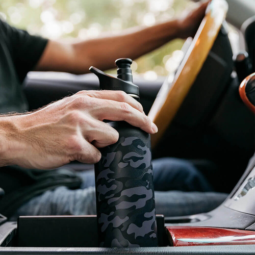 Butelka ze stali nierdzewnej KLEAN KANTEEN CLASSIC Black Camo | 532 - 800 ml