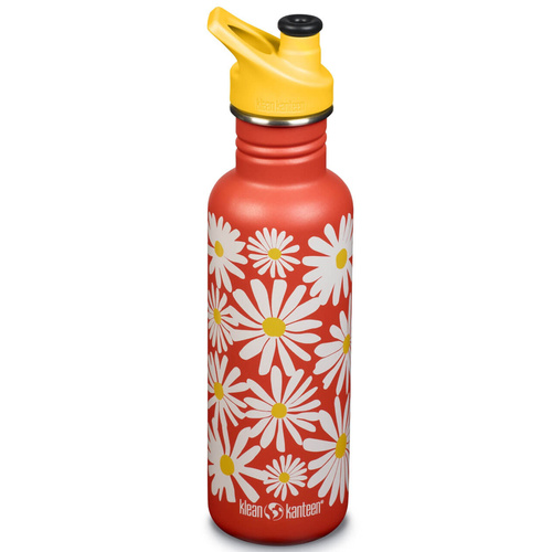 Butelka ze stali nierdzewnej KLEAN KANTEEN CLASSIC Daisy | 532 - 800 ml