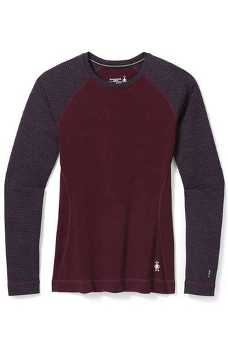 Koszulka wełniana damska SMARTWOOL CLASSIC THERMAL MERINO PATTERN