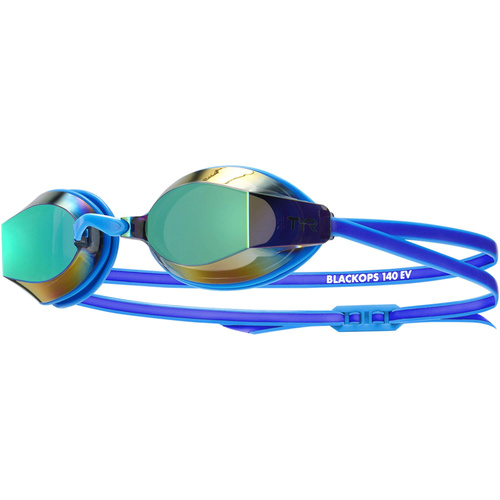 Okularki pływackie damskie TYR BLACK OPS 140 EV MIRRORED RACING WOMEN'S