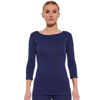 Koszulka wełniana damska BRUBECK COMFORT MERINO