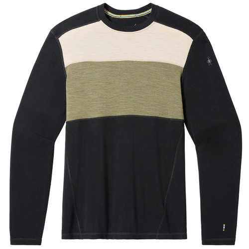 Koszulka SMARTWOOL CLASSIC THERMAL MERINO BASE LAYER COLORBLOCK CREW