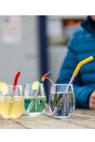 Słomki KLEAN KANTEEN STRAW 6-PACK (6 szt. + wycior)